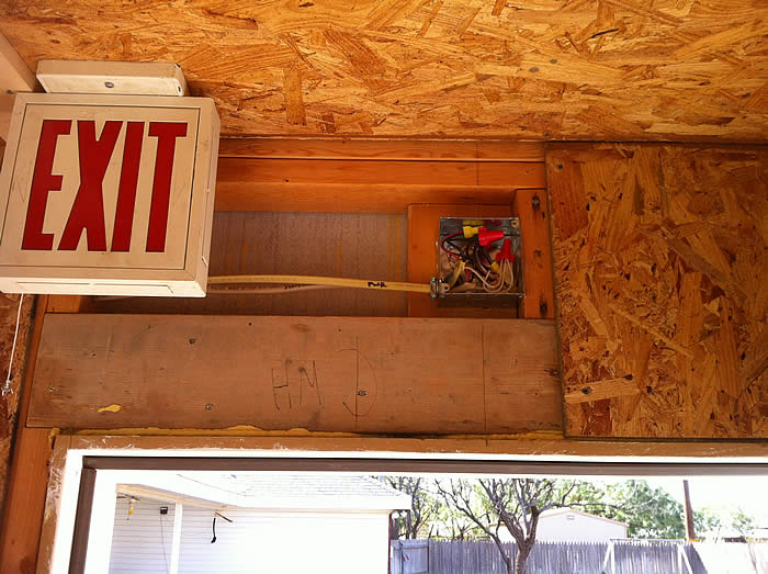 Surface mount fixtures on Hardie plank The Garage Journal