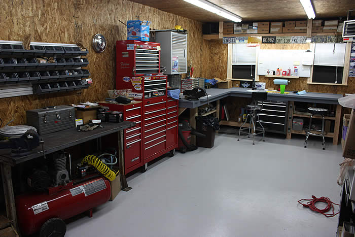 made a new workbench, and a shoe rack - The Garage Journal Board